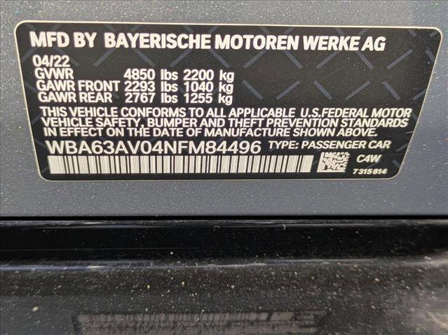 Used 2022 BMW 430i Gran Coupe w/ M Sport Package image 26