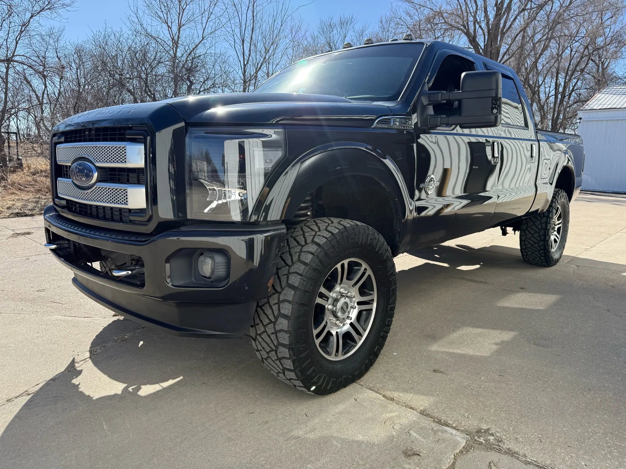 Used 2015 Ford F250 Platinum w/ Snow Plow Prep Package image 4
