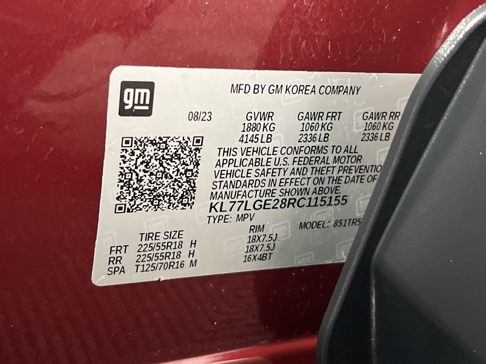 Used 2024 Chevrolet Trax RS w/ Driver Confidence Package FWD image 30