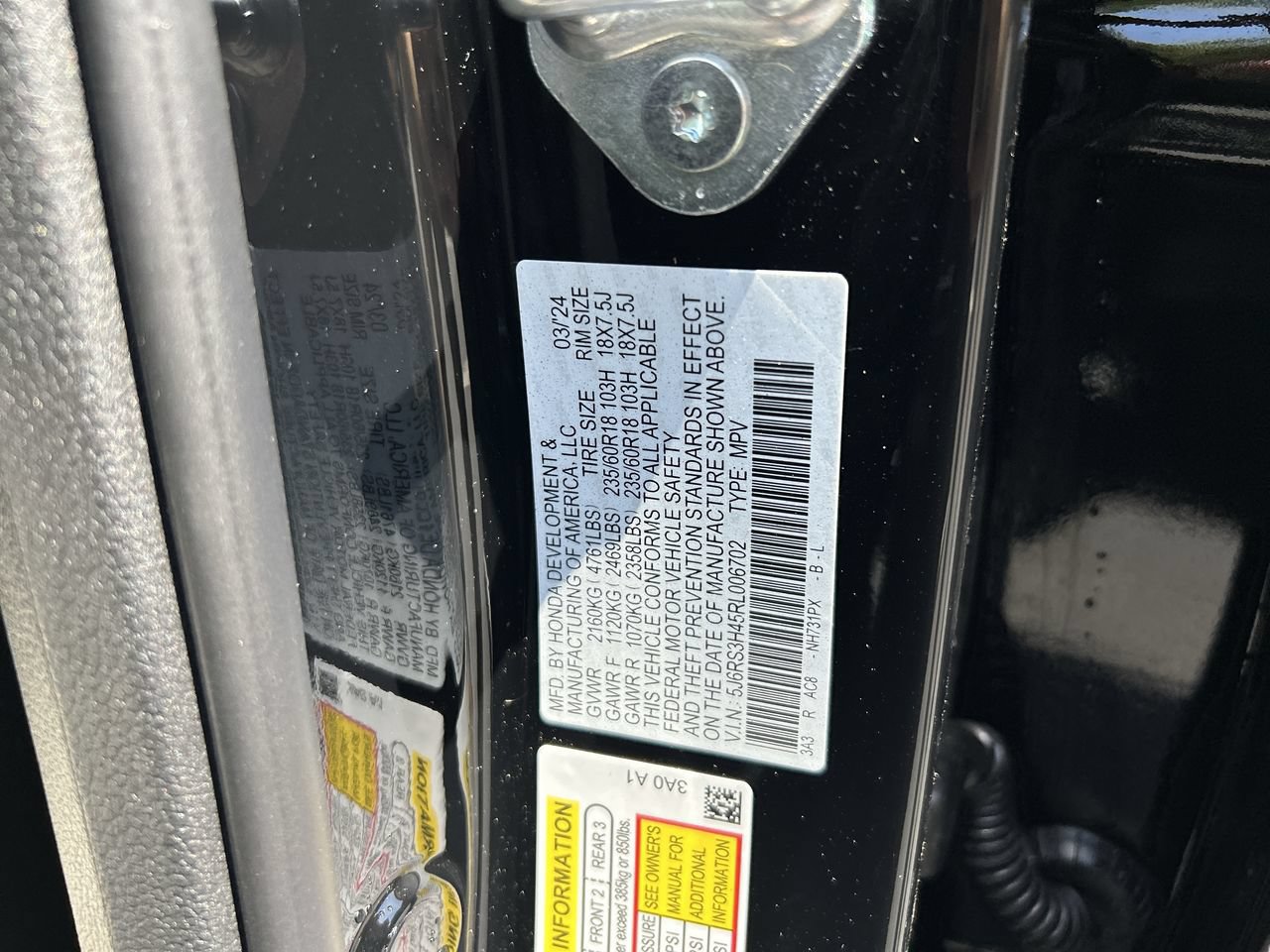 Certified 2024 Honda CR-V EX image 21