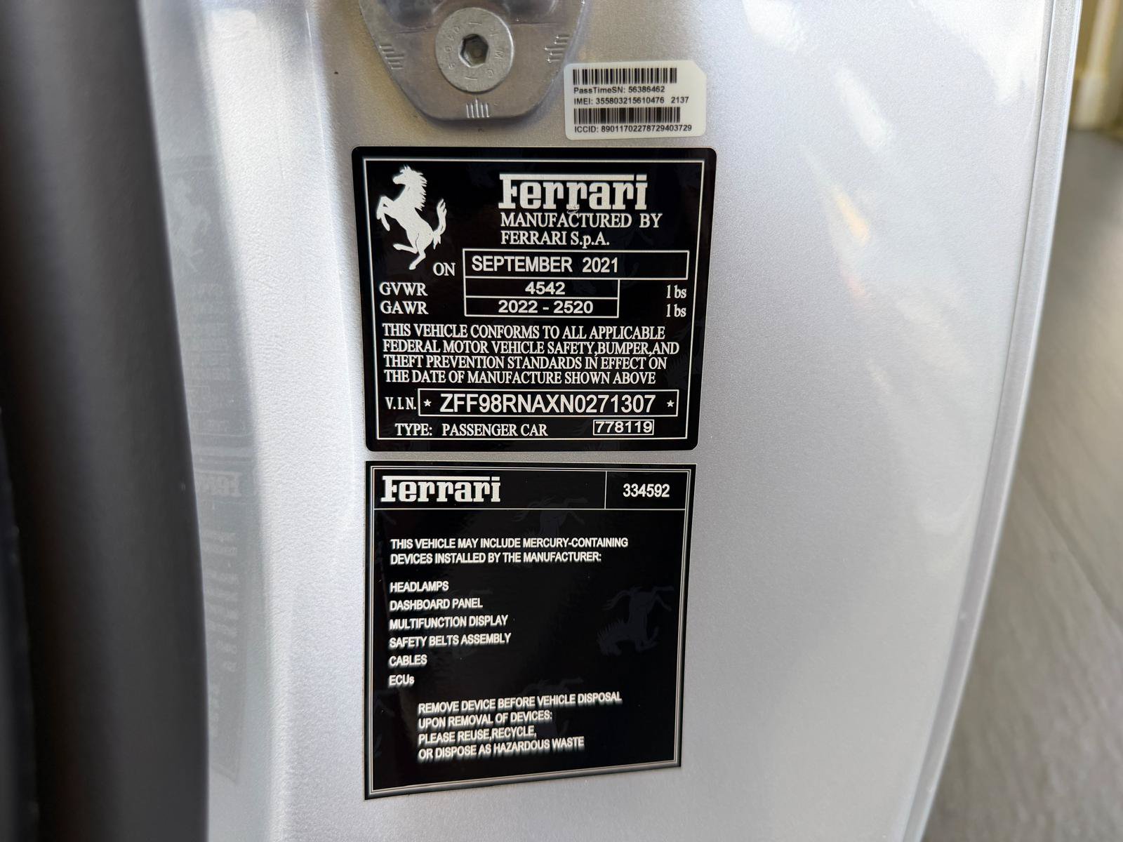Used 2022 Ferrari Roma RWD image 57