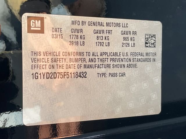 Used 2015 Chevrolet Corvette Stingray Coupe w/ 2LT Preferred Equipment Group image 43