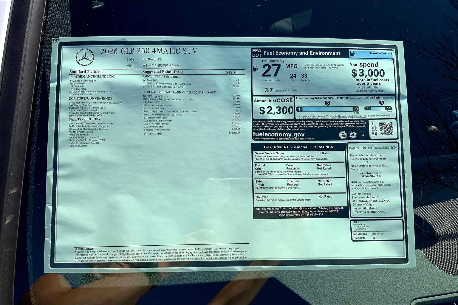 Certified 2026 Mercedes-Benz GLB 250 4MATIC image 26