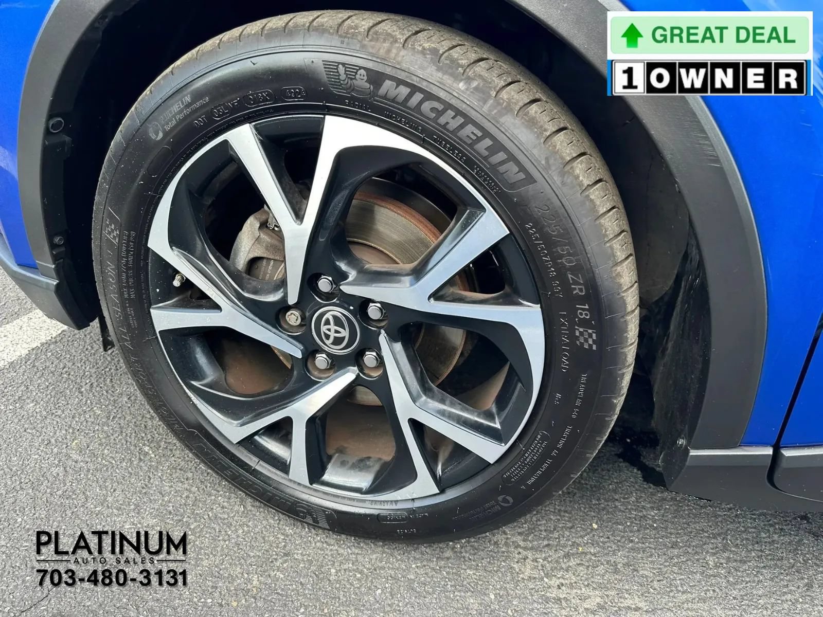 Used 2021 Toyota C-HR XLE FWD image 23