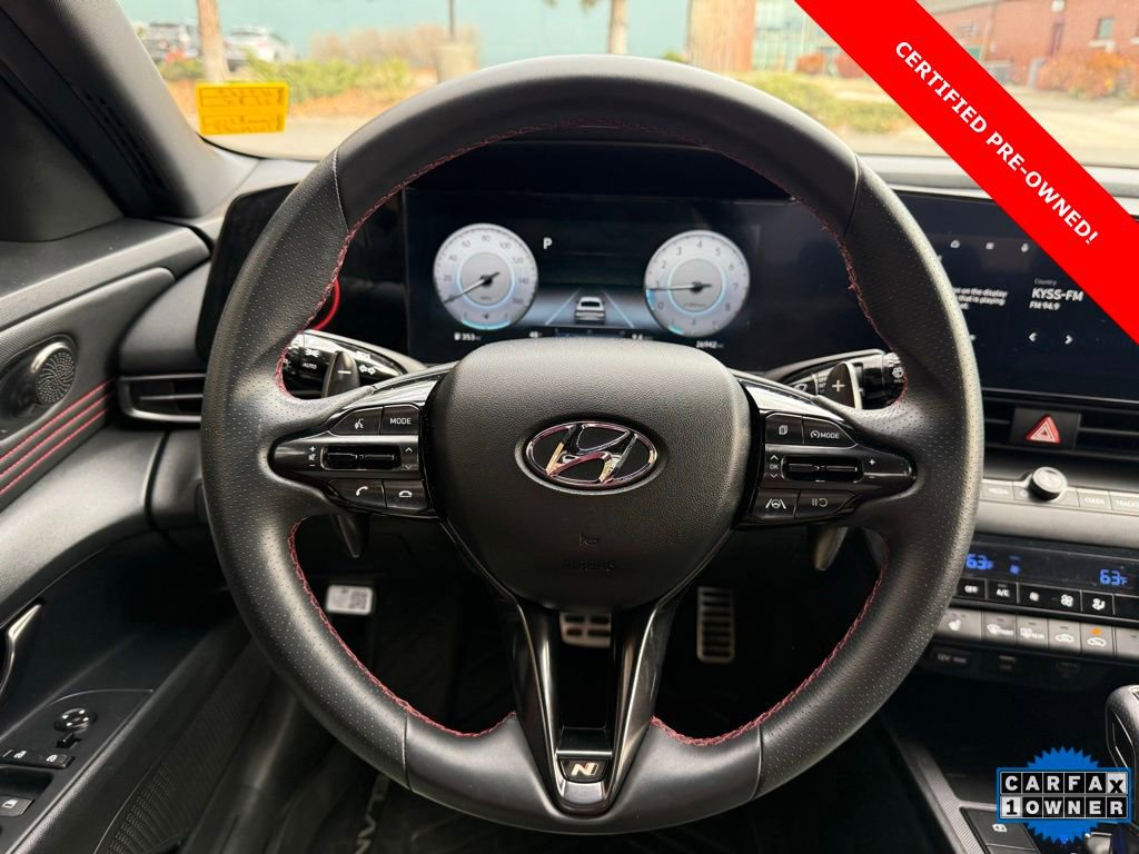 Certified 2023 Hyundai Elantra N Line image 21