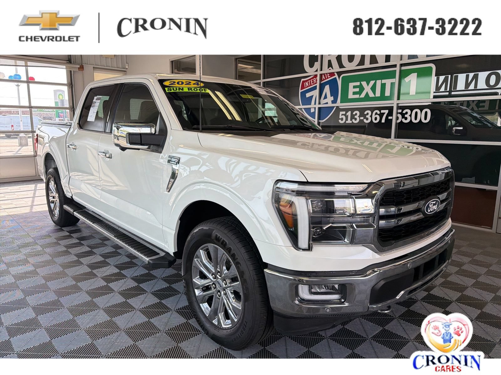 Used 2024 Ford F150 Lariat w/ Bed Utility Package AWD/4WD image 1