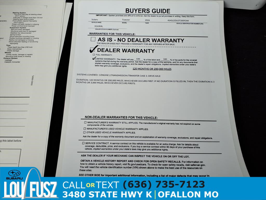 Certified 2026 Subaru Forester Premium image 35