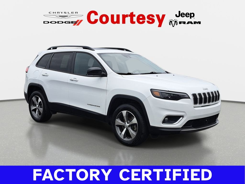 Certified 2022 Jeep Cherokee Limited