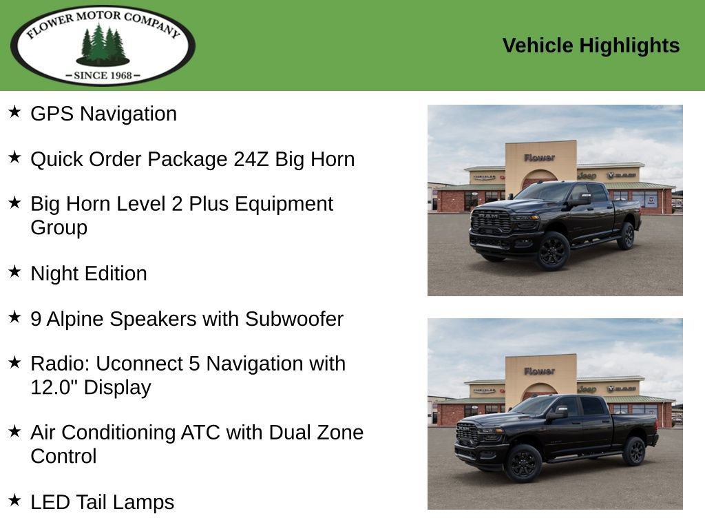 New 2026 RAM 3500 Big Horn AWD/4WD image 2