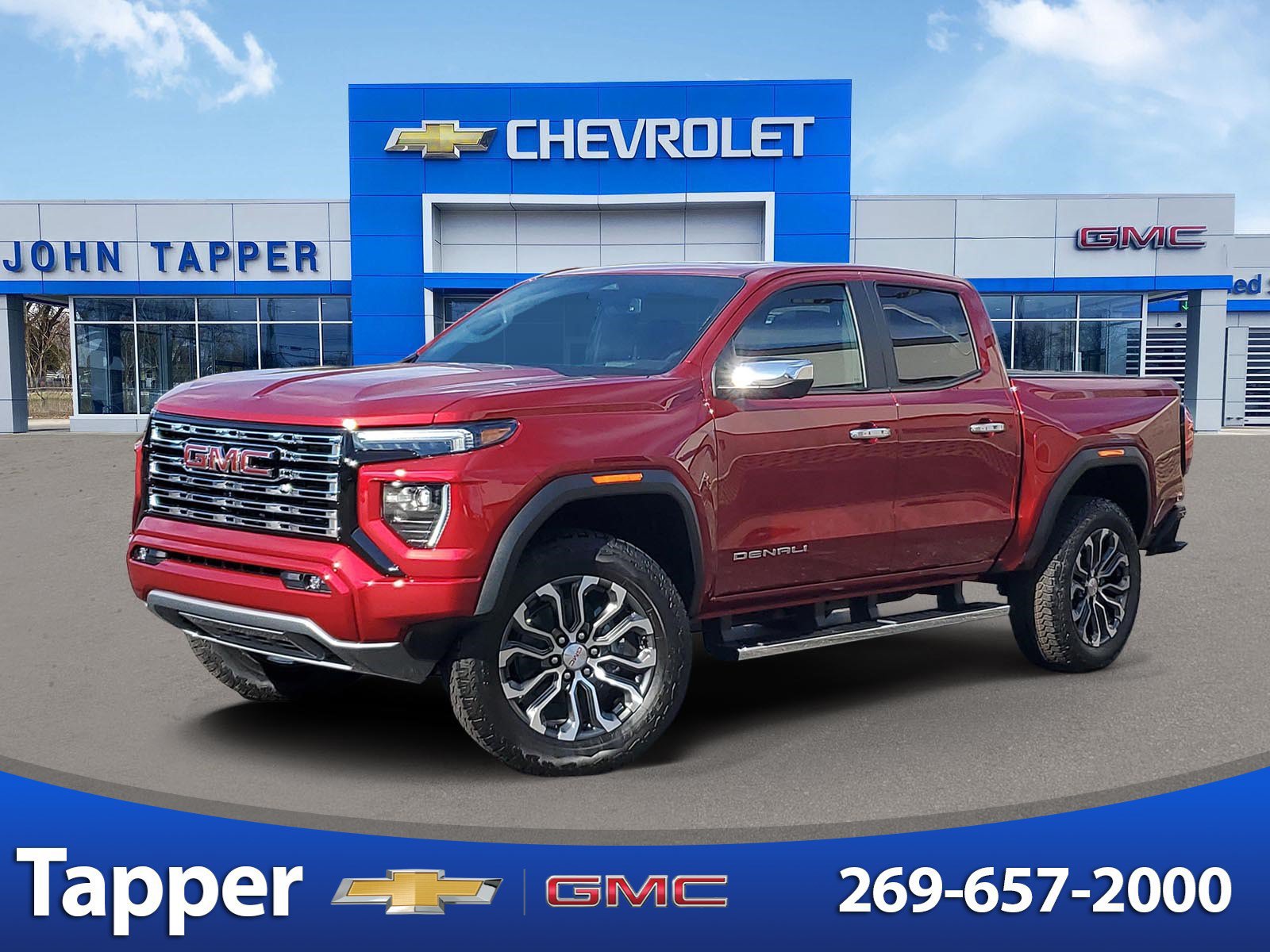 New 2026 GMC Canyon Denali w/ LPO, Black Badging Package AWD/4WD 360° Tour