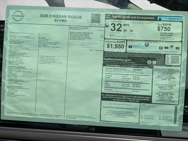 New 2026 Nissan Rogue SV image 16