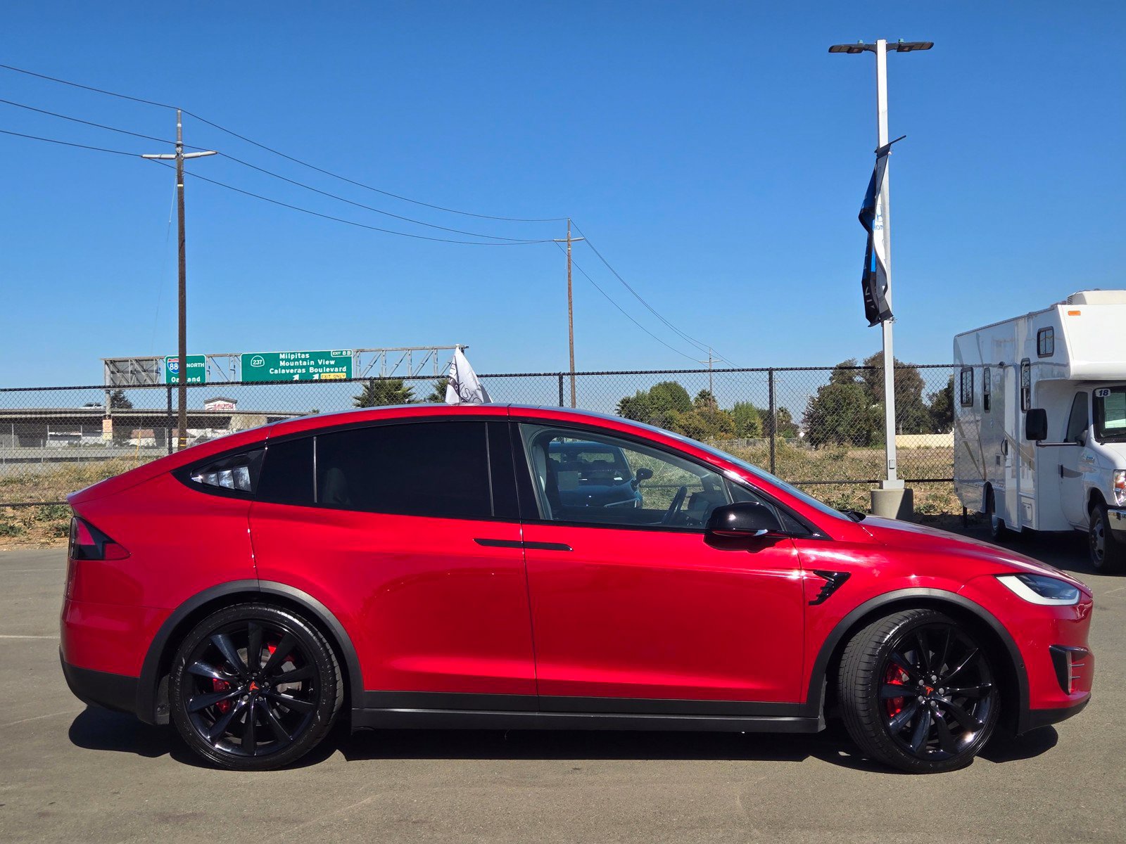 Used 2016 Tesla Model X 90D AWD/4WD image 8