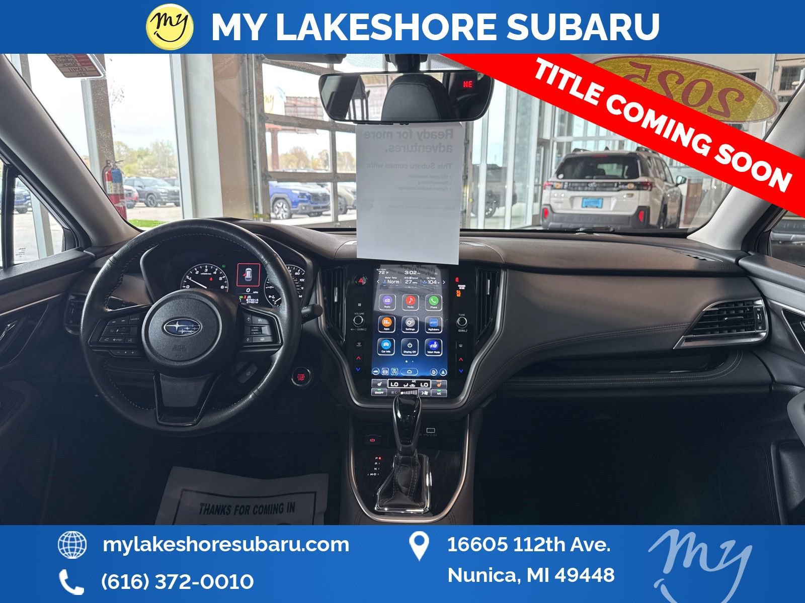 Certified 2025 Subaru Outback Onyx Edition AWD/4WD image 14