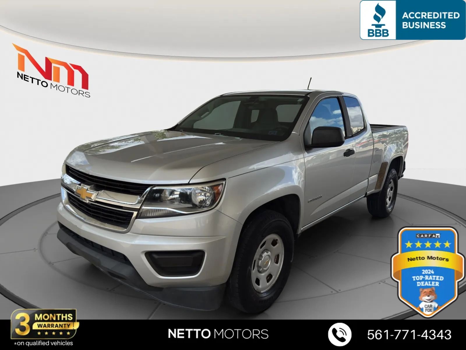 Used 2015 Chevrolet Colorado 2WD Extended Cab image 1