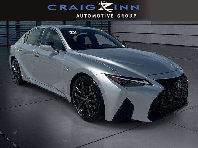Certified 2022 Lexus IS 350 F Sport w/ Accessory Package RWD image 1