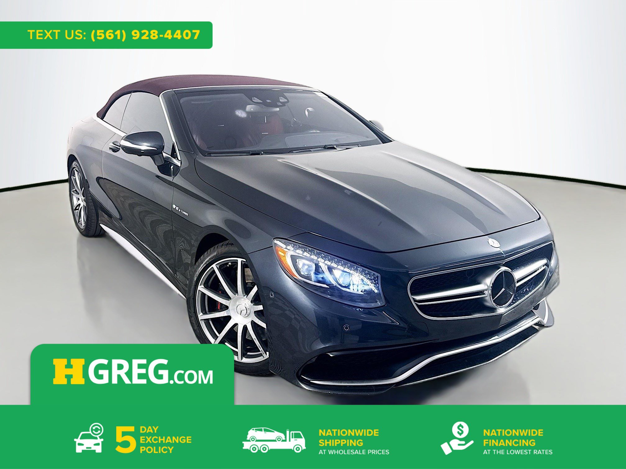 Used 2017 Mercedes-Benz S 63 AMG 4MATIC Cabriolet video 1