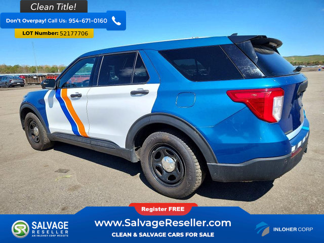Used 2021 Ford Explorer 4WD Police Interceptor w/ Ultimate Wiring Package image 3