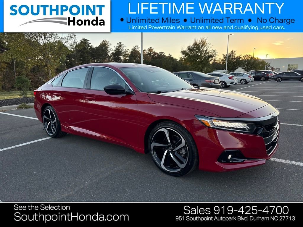 Used 2022 Honda Accord Sport