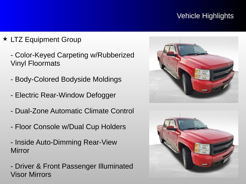 Used 2011 Chevrolet Silverado 1500 LTZ w/ Suspension Package, Off-Road image 8