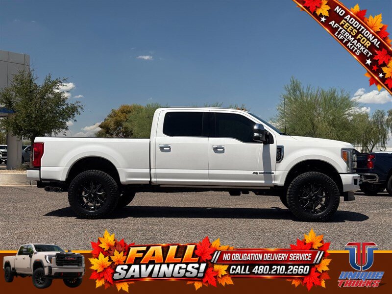 Used 2018 Ford F350 Platinum w/ Platinum Ultimate Package AWD/4WD image 4