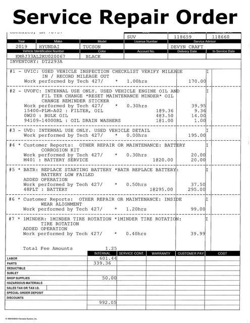 Used 2019 Hyundai Tucson Ultimate image 14