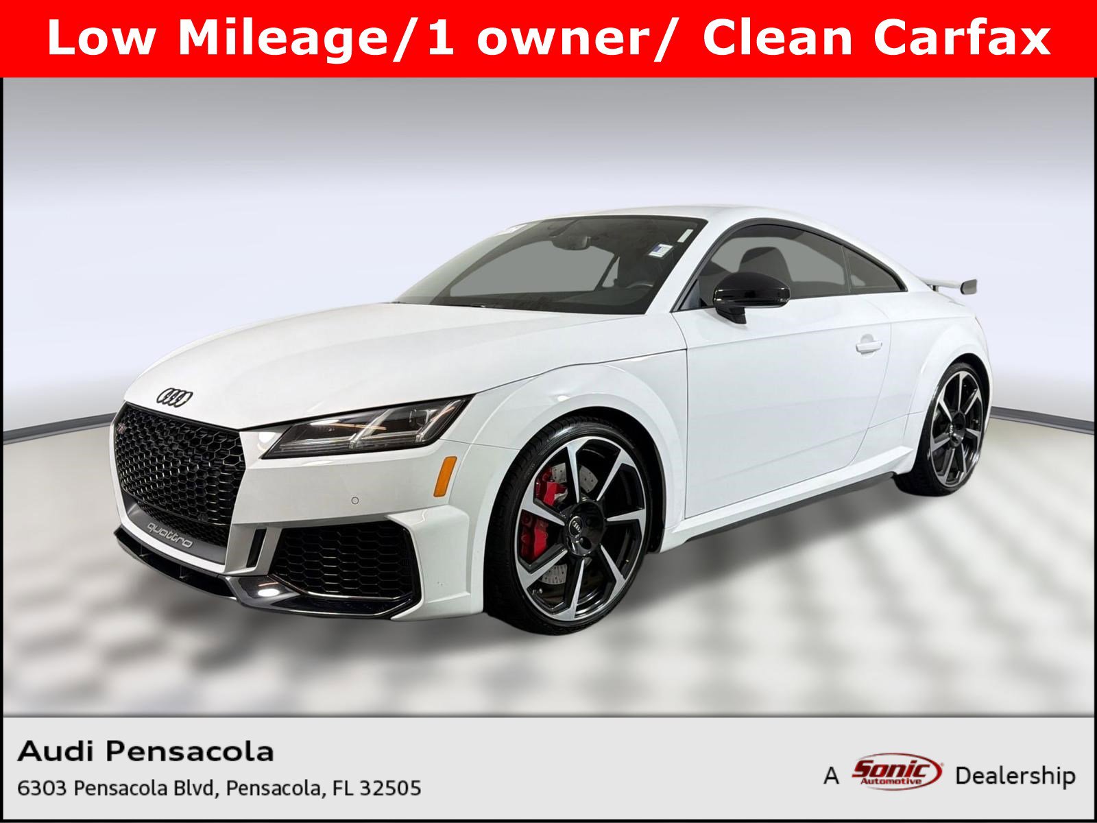 Certified 2019 Audi TT RS