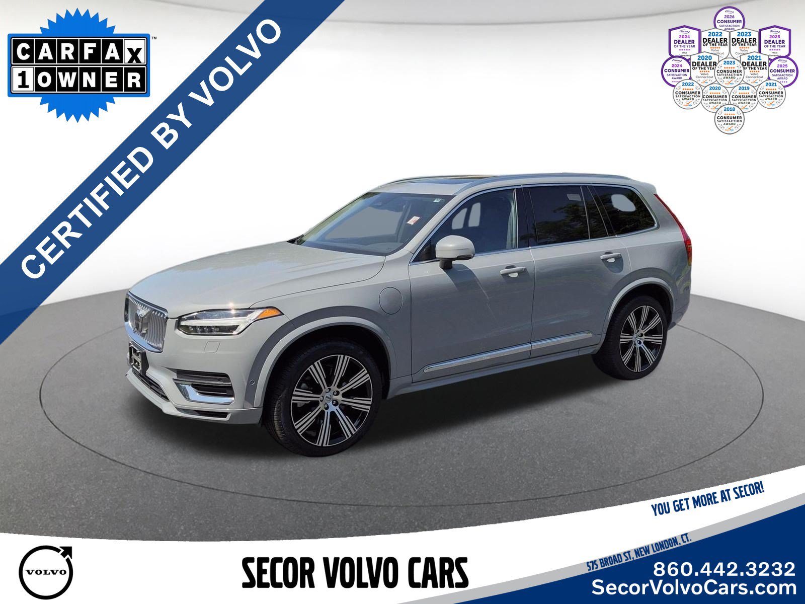 Certified 2025 Volvo XC90 T8 Plus w/ Protection Package Premier