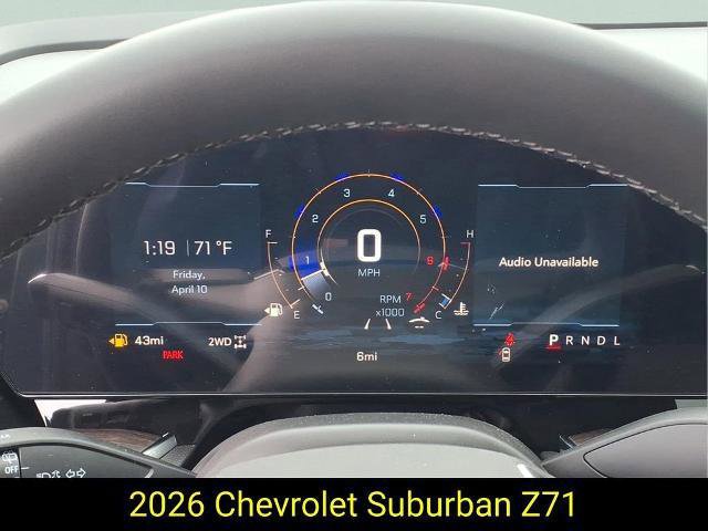 New 2026 Chevrolet Suburban Z71 w/ Sun And Tow Package image 12