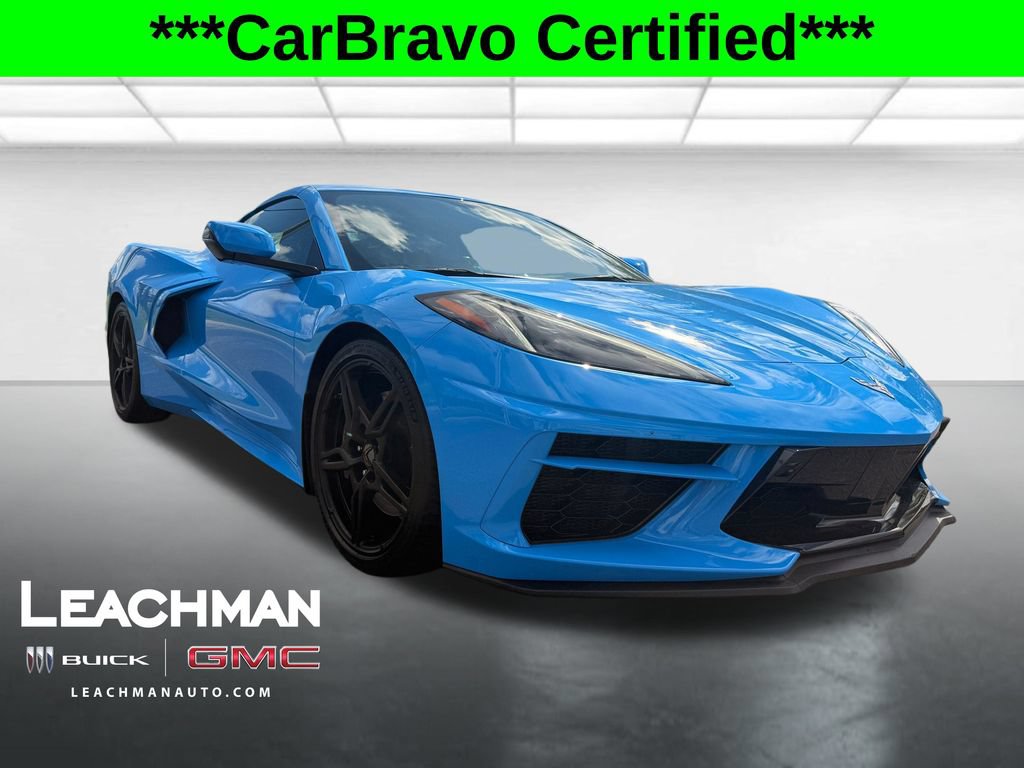 Certified 2021 Chevrolet Corvette Stingray Preferred Cpe w/ Z51 Performance Package RWD image 1