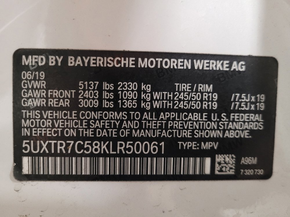 Used 2019 BMW X3 sDrive30i w/ Convenience Package image 33