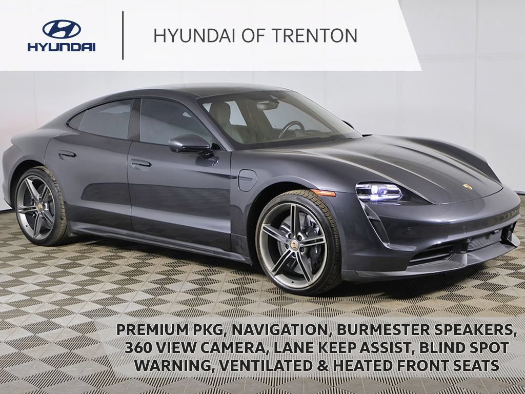 Used 2021 Porsche Taycan Turbo S w/ Premium Package AWD/4WD video 1