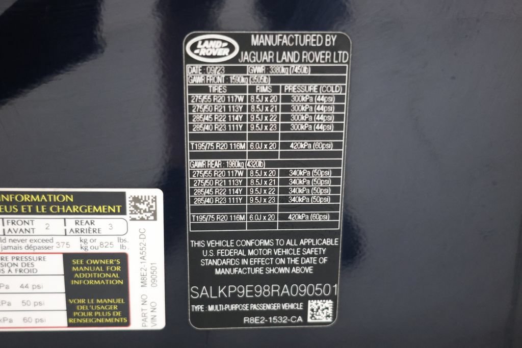 Used 2024 Land Rover Range Rover SE AWD/4WD image 88