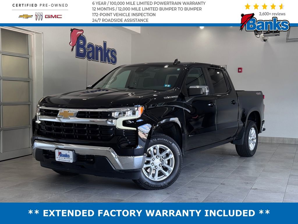 Certified 2022 Chevrolet Silverado 1500 LT