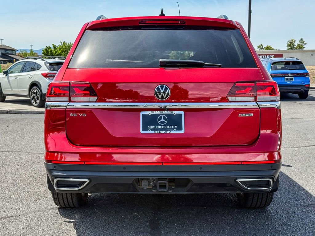 Used 2021 Volkswagen Atlas SE w/ Towing Package AWD/4WD image 7