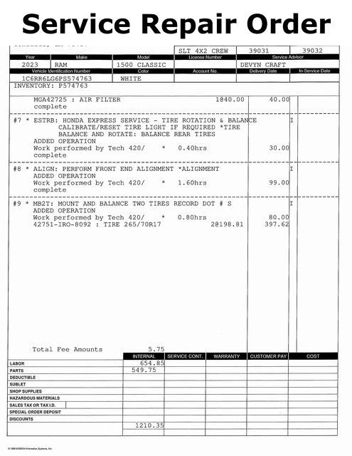 Used 2023 RAM 1500 Classic SLT w/ Trailer & Traction Group image 15