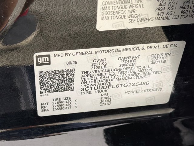 Used 2026 GMC Sierra 1500 SLT w/ SLT Premium Plus Package AWD/4WD image 38