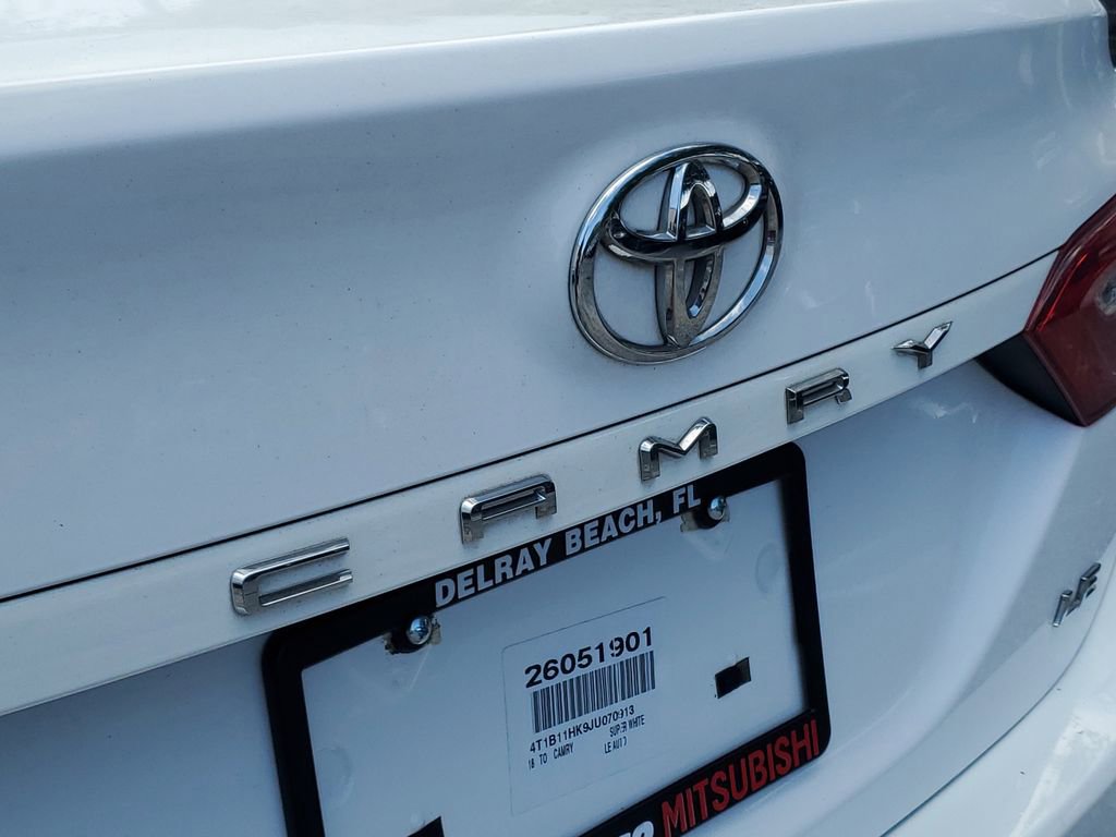 Used 2018 Toyota Camry LE FWD image 6