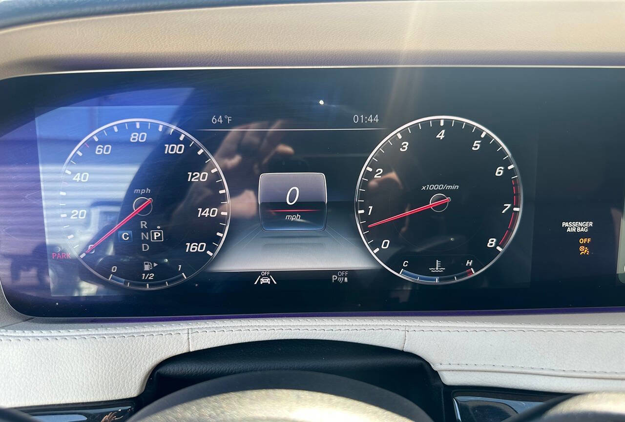 Used 2020 Mercedes-Benz S 450 Sedan w/ AMG Line Exterior image 34