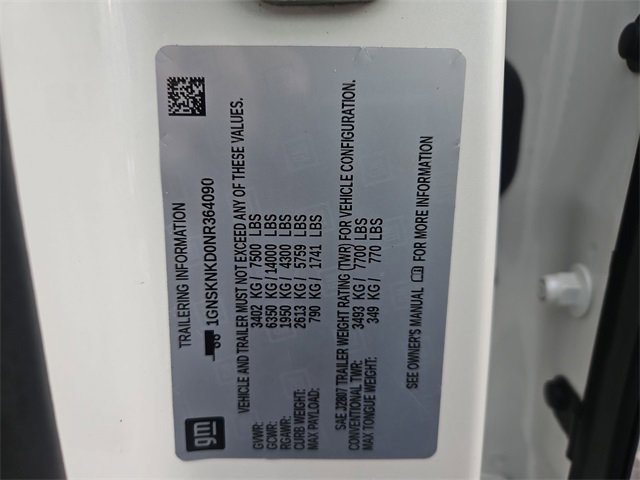 Certified 2022 Chevrolet Tahoe LT w/ Luxury Package image 34