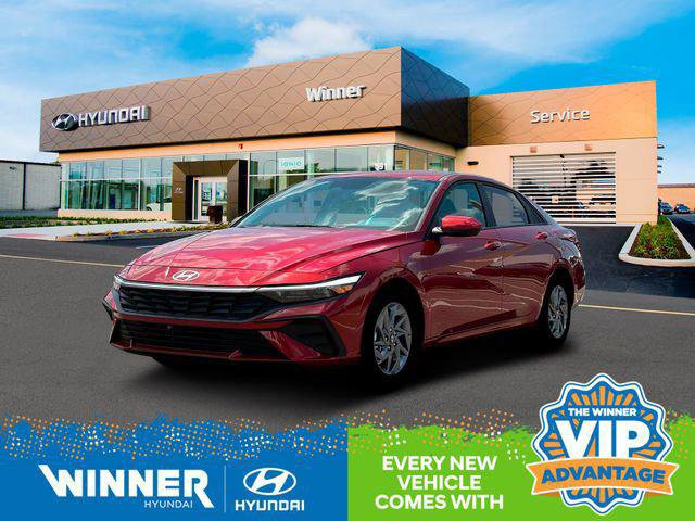 New 2025 Hyundai Elantra Blue