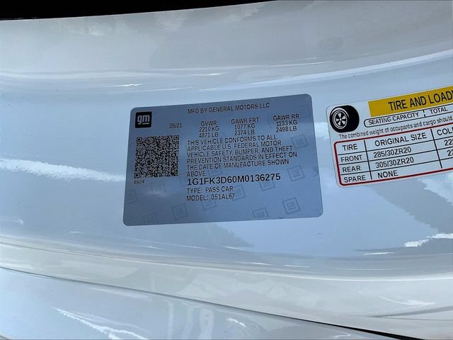Used 2021 Chevrolet Camaro ZL1 RWD image 18