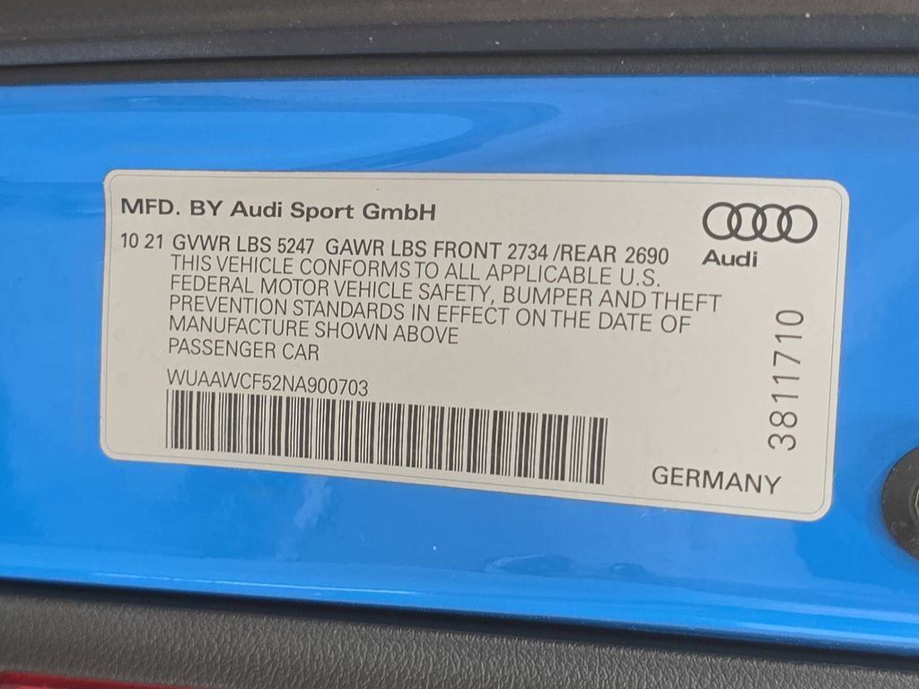 Used 2022 Audi RS 5 Sportback w/ Dynamic Package image 33