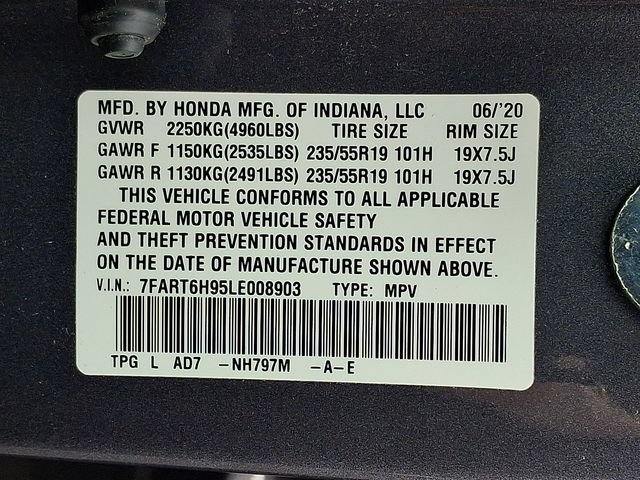 Used 2020 Honda CR-V Touring image 27