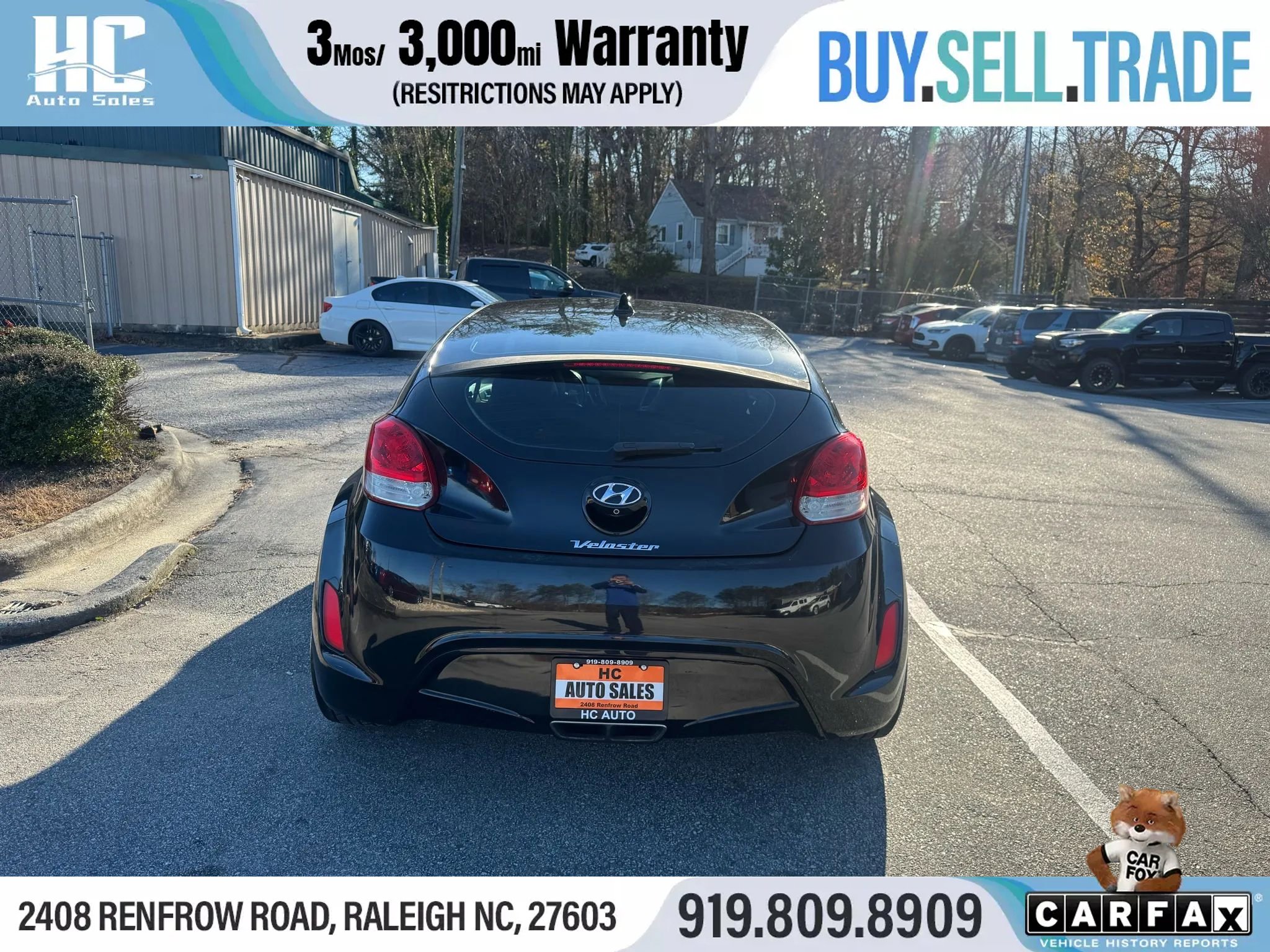 Used 2016 Hyundai Veloster w/ Option Group 02 image 4