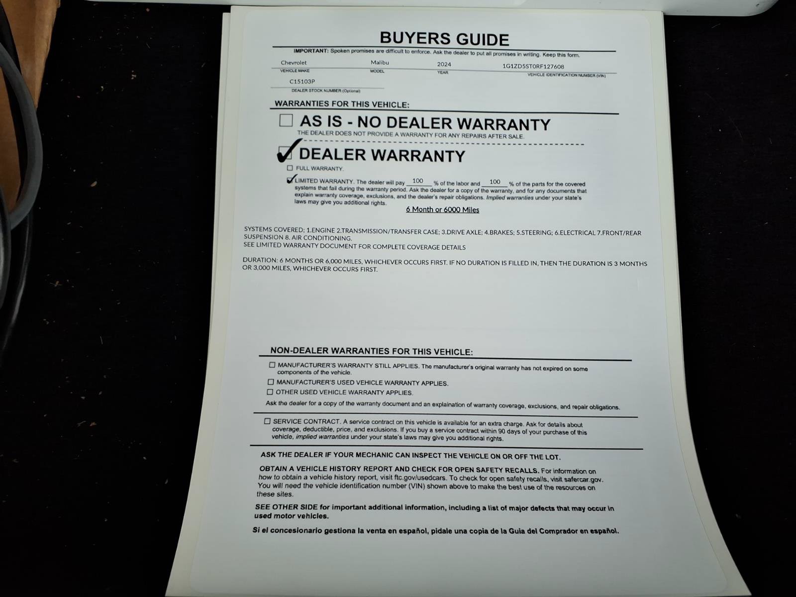 Used 2024 Chevrolet Malibu LT FWD image 35