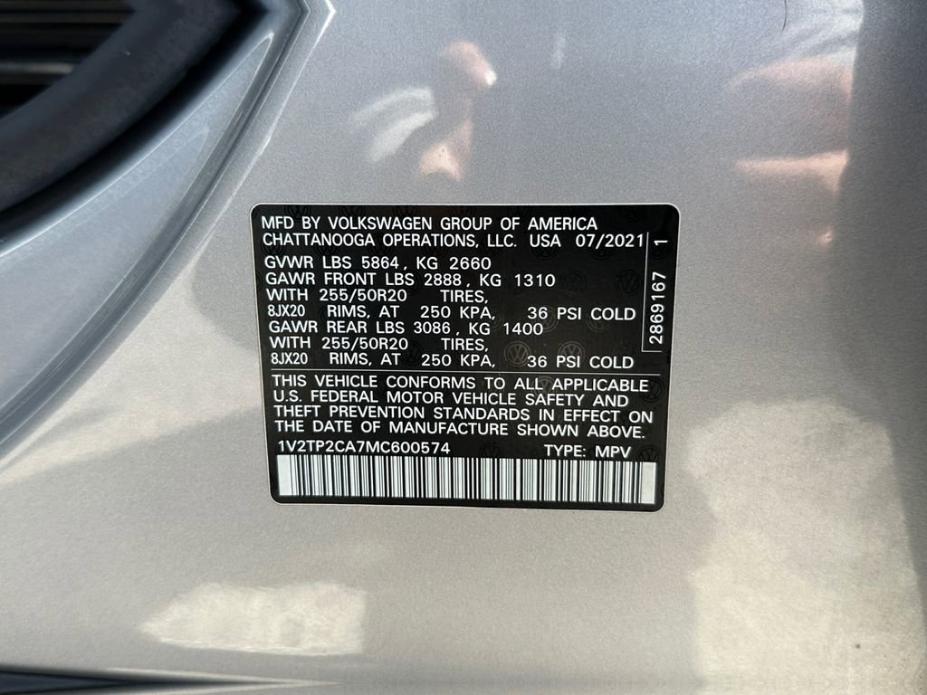 Used 2021 Volkswagen Atlas SEL Premium image 17