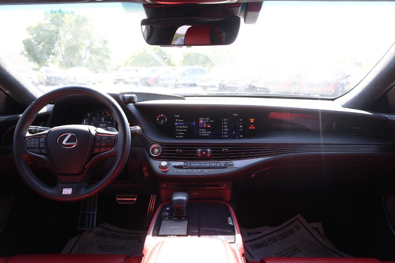 Used 2020 Lexus LS 500 F Sport w/ Performance Package RWD image 14