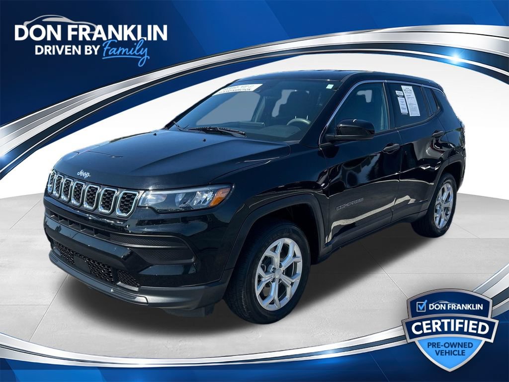 Used 2024 Jeep Compass Sport AWD/4WD 360° Tour
