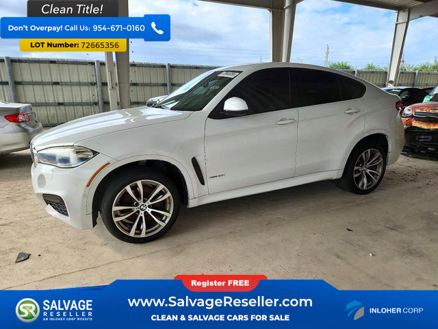 Used 2016 BMW X6 xDrive50i AWD/4WD image 1