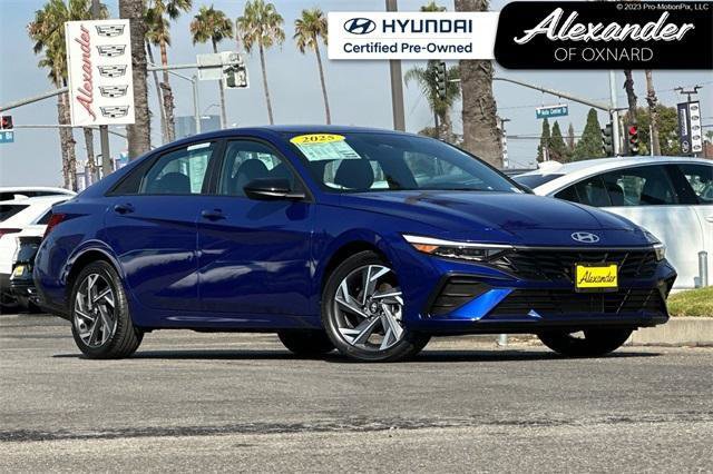 Certified 2025 Hyundai Elantra Sport
